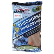 Прикормка для риби, Feeder Sport Преміум, 1кг, смак Плітка, колір коричневий